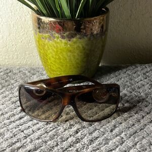 Versace Medusa Biggie Sunglasses with tortoise shell frame